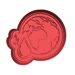 Earth Water Cookie Cutter