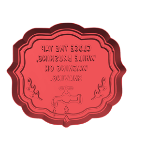 Close The Tap Cookie Cutter