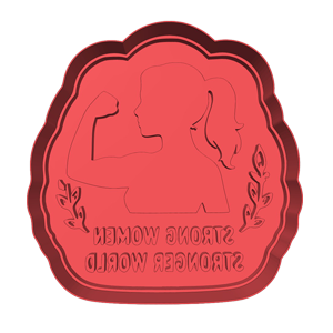 Strong Woman Cookie Cutter