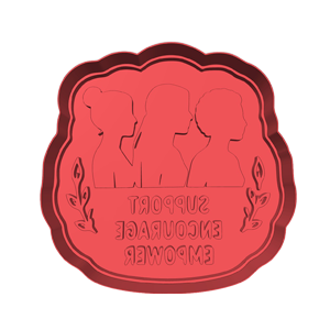 Support Encourage Empower Cookie Cutter