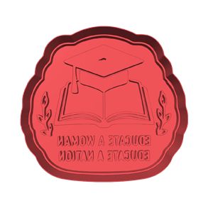 Educate A Woman Cookie Cutter