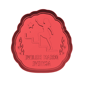 Dream Believe Achieve Cookie Cutter