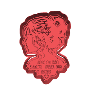 Behind Every Woman Cookie Cutter