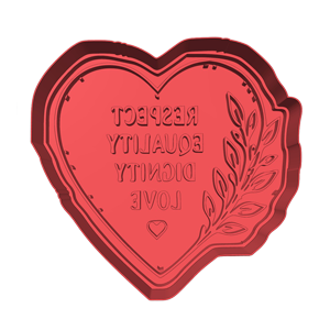 Dignity Love Cookie Cutter