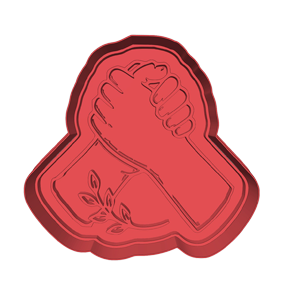Handshake Cookie Cutter