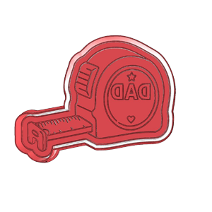 Measuring Tape Cookie Cutter