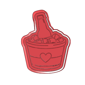 Cold Beer Cookie Cutter