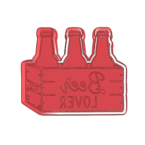 Beer Lover Cookie Cutter