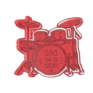 Drums Cookie Cutter