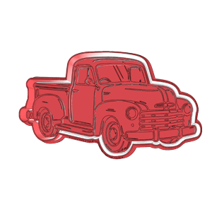 Classic Truck Cookie Cutter