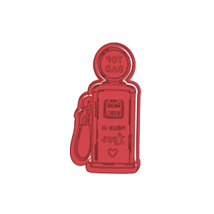 Fueled By Love Cookie Cutter