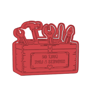 Built On Kindness Cookie Cutter