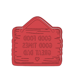 Great Dad Cookie Cutter