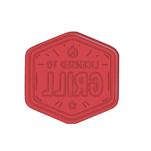 Grill License Cookie Cutter
