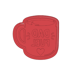 Coffee Mug Cookie Cutter