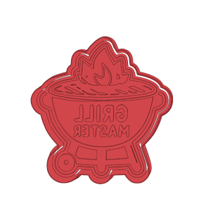 Grill Master Cookie Cutter