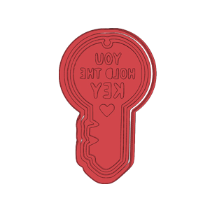 Hold The Key Cookie Cutter