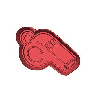 Whistle Cookie Cutter
