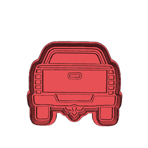 Bakkie Rear Cookie Cutter