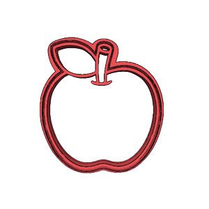 Hello Kitty Apple Cookie Cutter