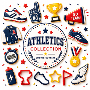 Athletics Cookie Cutters
