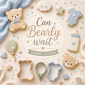 Can Bearly Wait Cookie Cutters