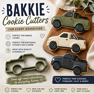 Bakkie Cookie Cutters