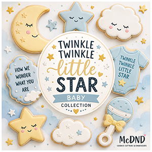 Twinkle Twinkle Little Star Cookie Cutters
