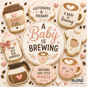 A Baby Is Brewing Cookie Cutters