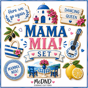 Mamma Mia Cookie Cutters