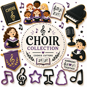 Choir Cookie Cutters
