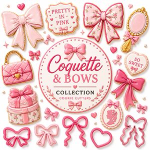Coquette Cookie Cutters
