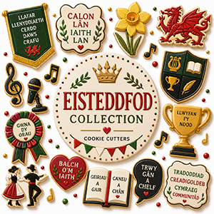 Eisteddfod Cookie Cutters