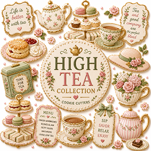 High Tea Cookie Cutters