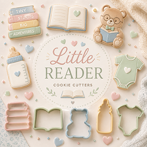 Little Reader Cookie Cutters