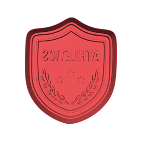 Athletics Shield Cookie Cutter