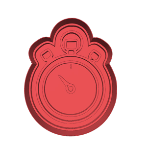 Every Second Counts Cookie Cutter