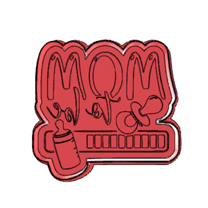 Mom Loading Cookie Cutter