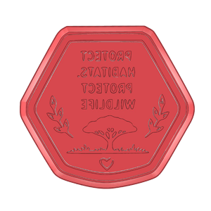 Protect Habitats Cookie Cutter