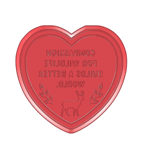 Compassion For Wildlife Cookie Cutter
