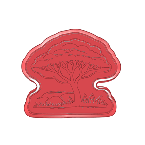 Baobab Tree Cookie Cutter