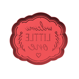 Welcome Little One Cookie Cutter