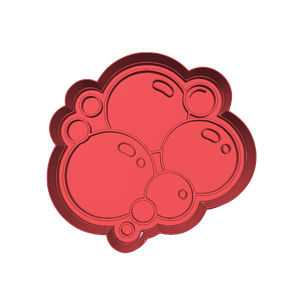 Bubbles Cookie Cutter