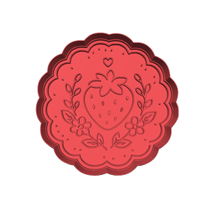 Berry Plaque Cookie Cutter