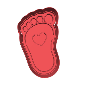 Foot Cookie Cutter