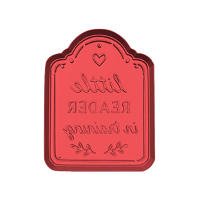Little Reader Cookie Cutter