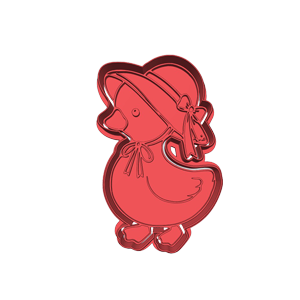 Goose with Sunhat Cookie Cutter