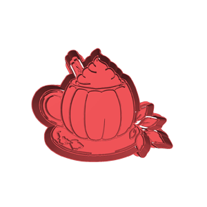 Pumpkin Drink Cookie Cutter