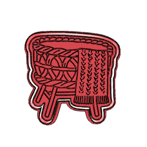 Sleeping Basket Cookie Cutter
