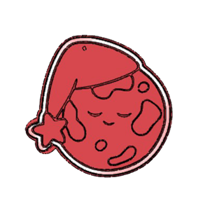 Sleeping Moon Cookie Cutter